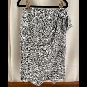 Polka Dot Wrap Skirt